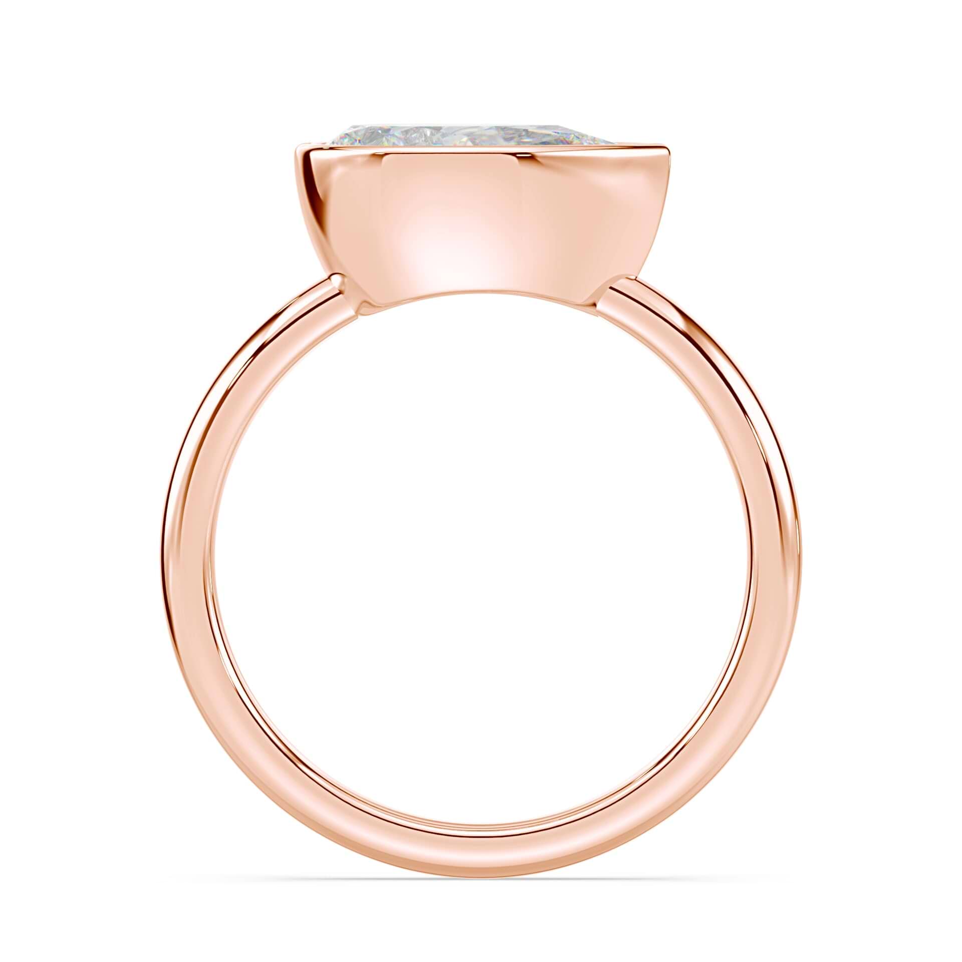 アクセサリー UPALA pear shape sideway bezel ring K18 Amazon.com: CHWLNJN 18K Gold-Plated Shiny Teardrop Diamond